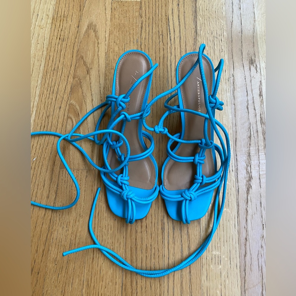 Anthropologie Strappy Heels - Picture 2 of 10